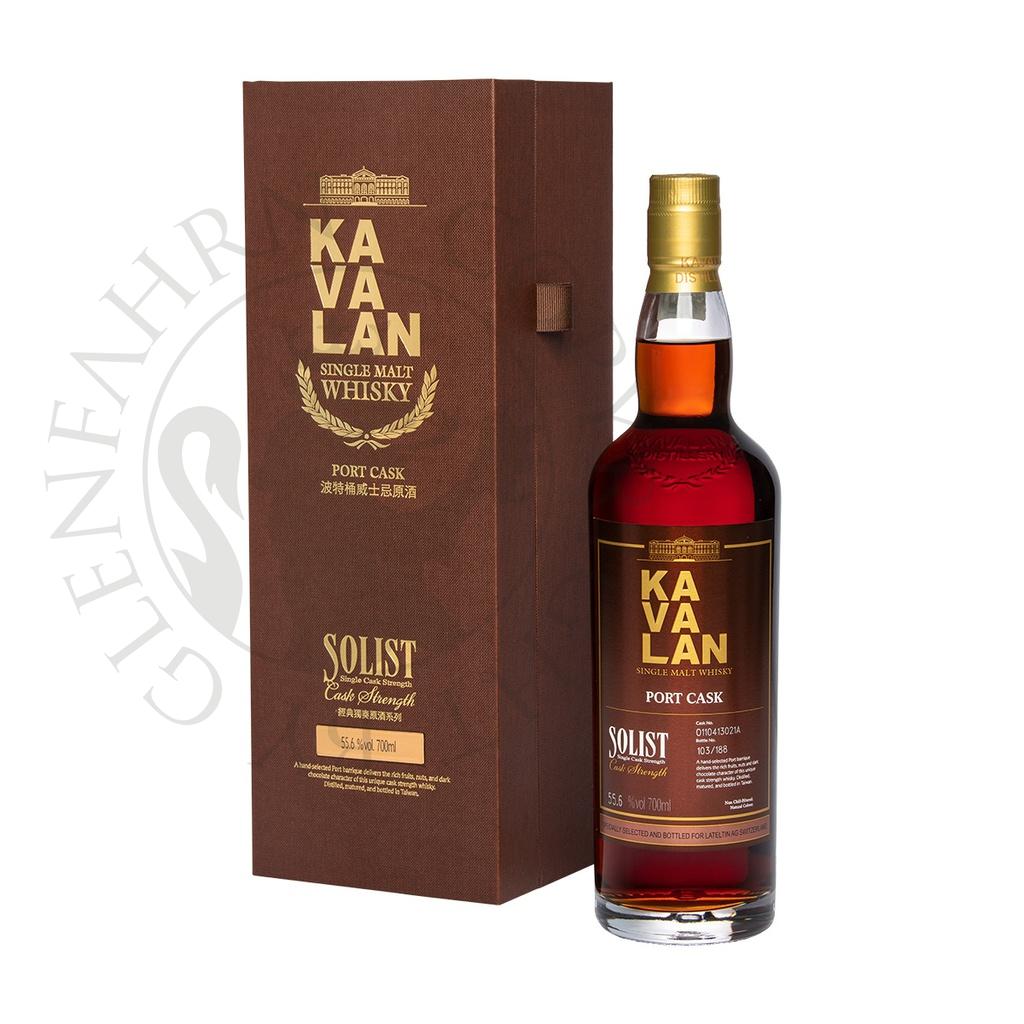 Kavalan Solist Port Cask bot. for Switzerland Single Malt Taiwanese Whisky 70cl