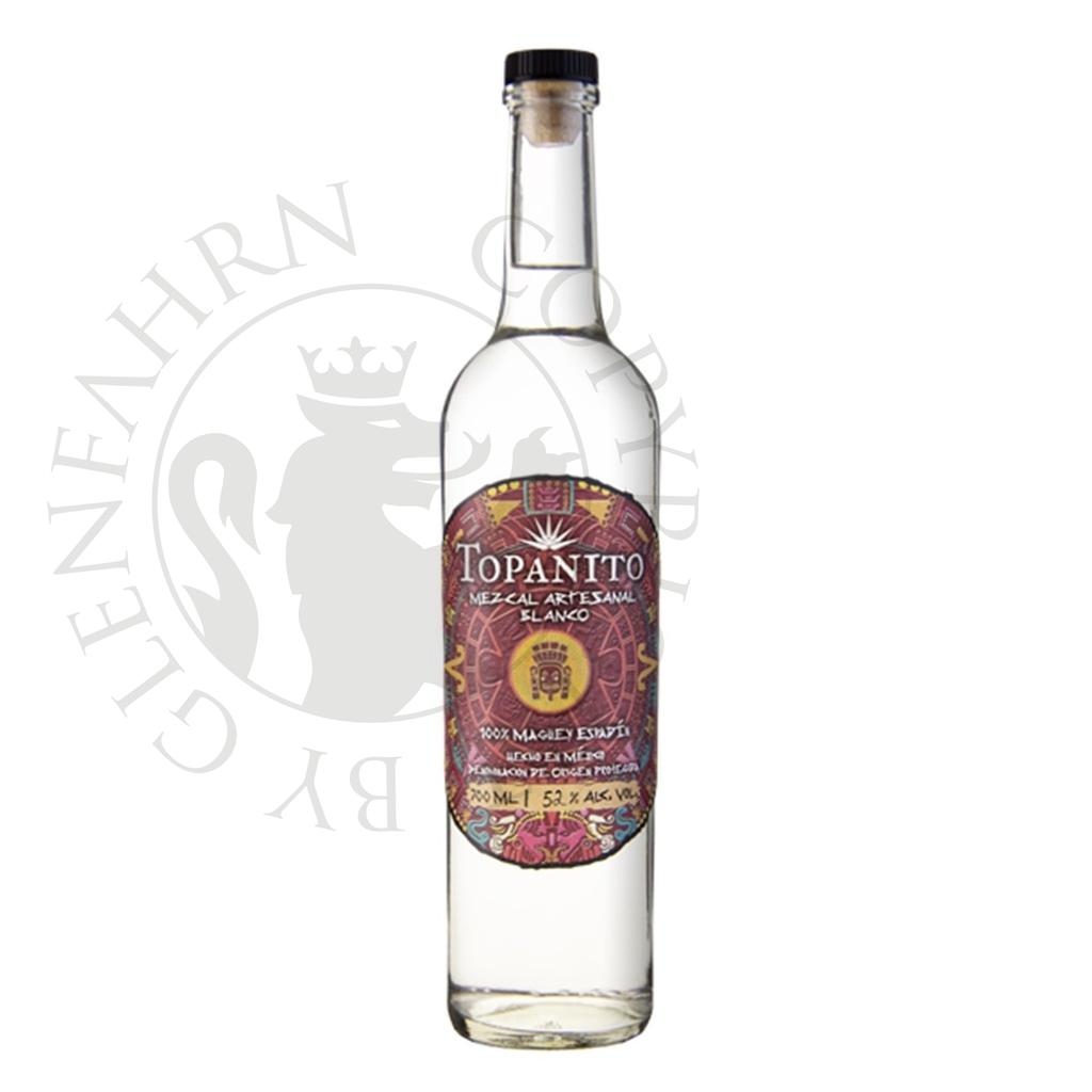Topanito Mezcal Artesanal Blanco 52% Maguey Espadin 70cl