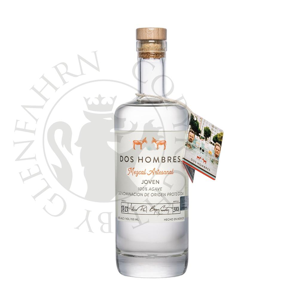 Dos Hombres Mezcal Artesanal Joven Espadin 70cl