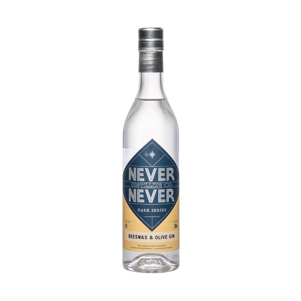 Never Never Dark Series Beeswax & Olive Gin 50cl
