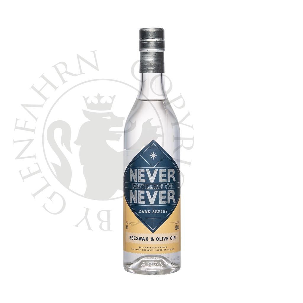 Never Never Dark Series Beeswax & Olive Gin 50cl