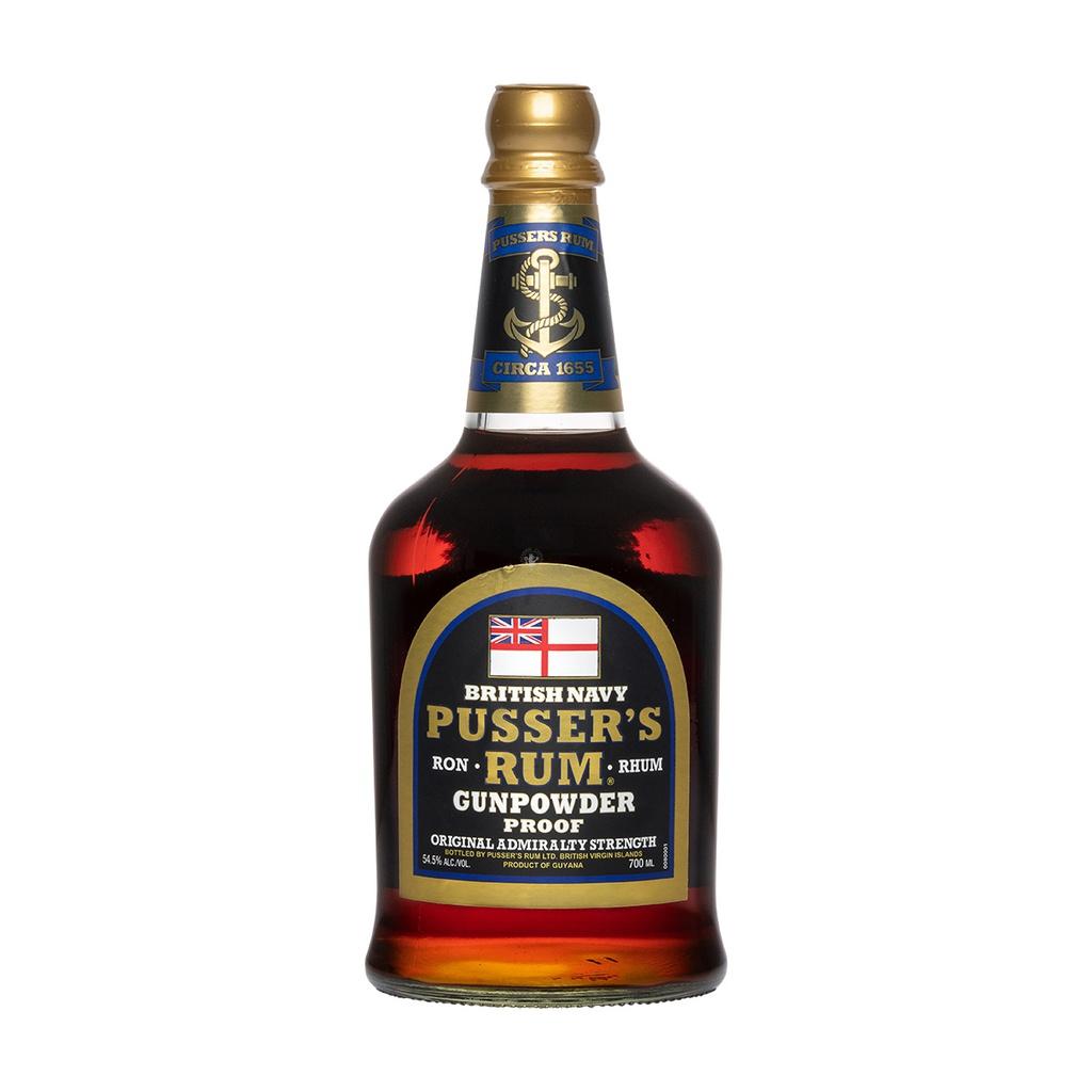 Pusser's Gunpowder Proof British Navy Rum 70cl