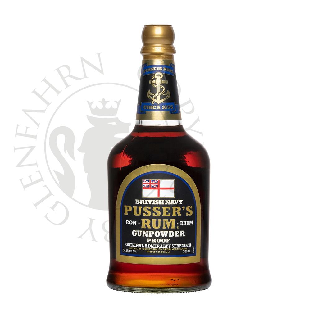 Pusser's Gunpowder Proof British Navy Rum 70cl