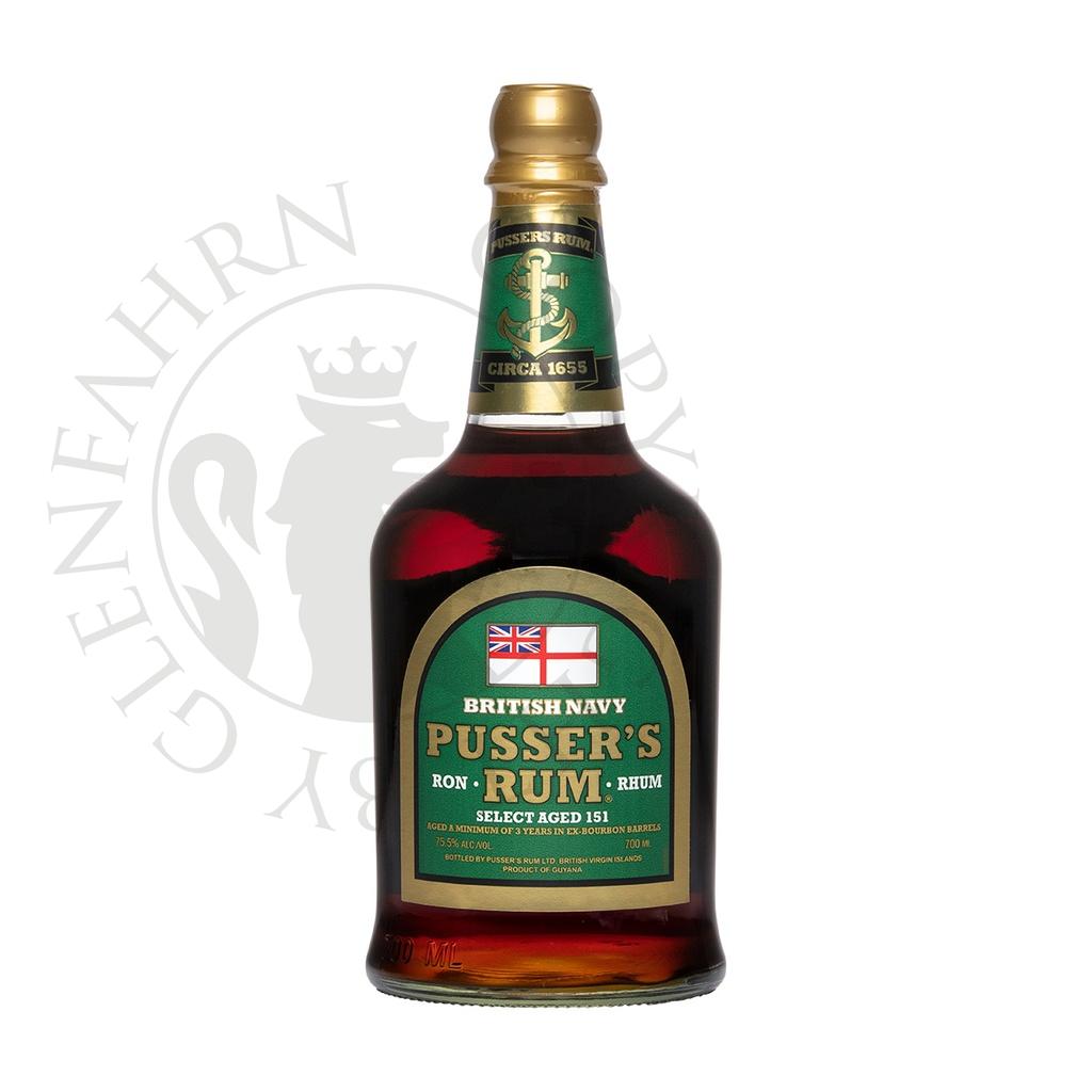 Pusser's Select Aged 151 British Navy Rum 70cl