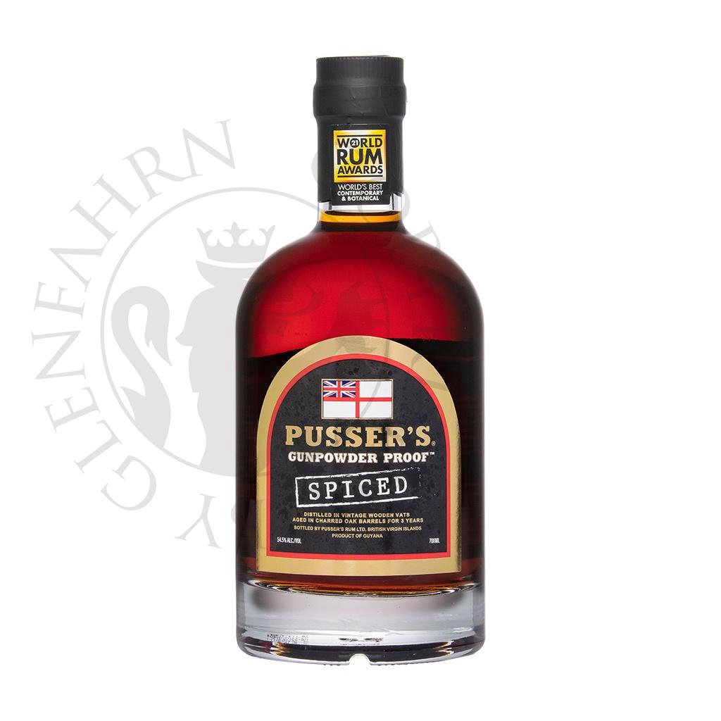 Pusser's Gunpowder Proof Spiced British Navy Rum 70cl