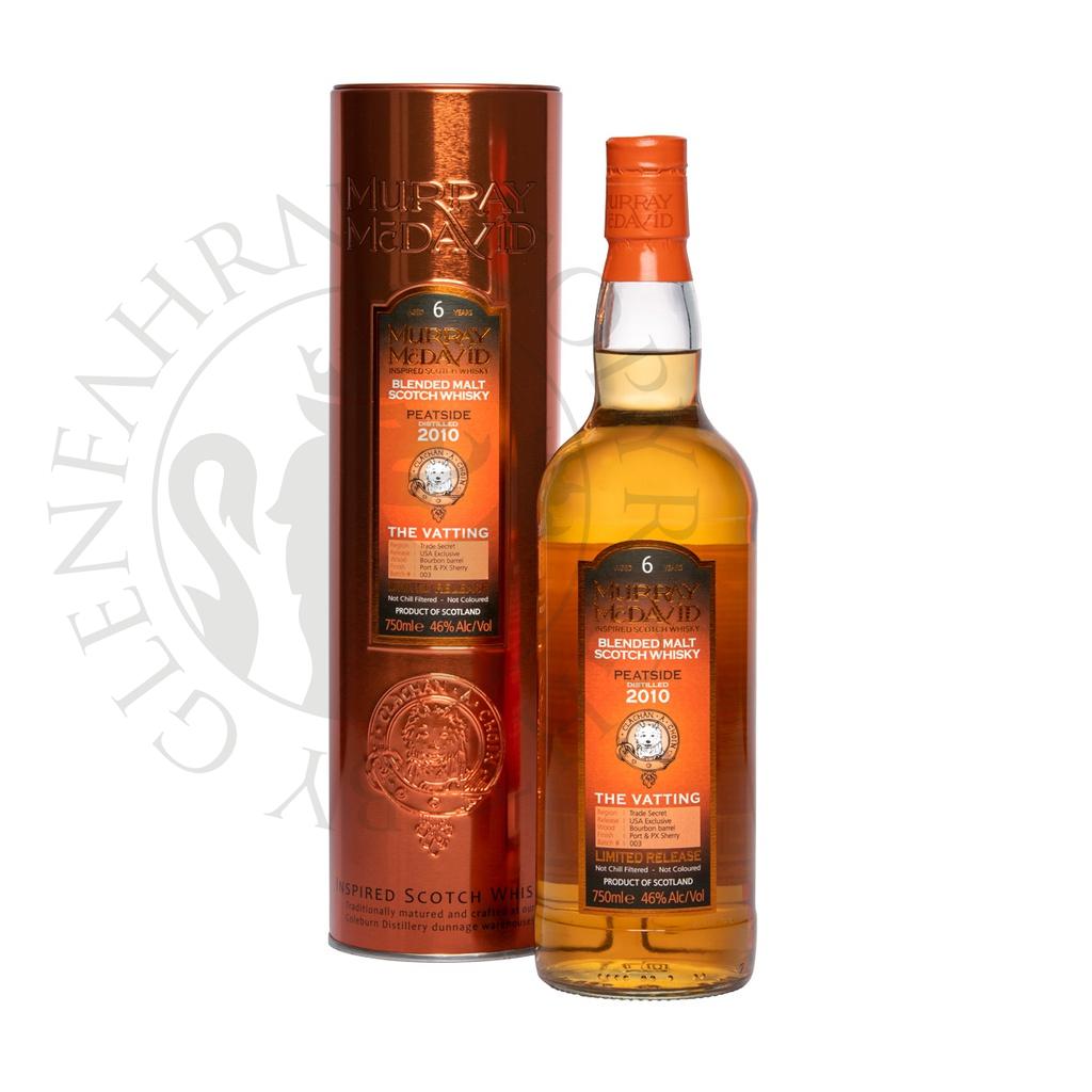 Peatside 2010 6y Batch#003 USA Exclusive The Vatting Murray McDavid 75cl