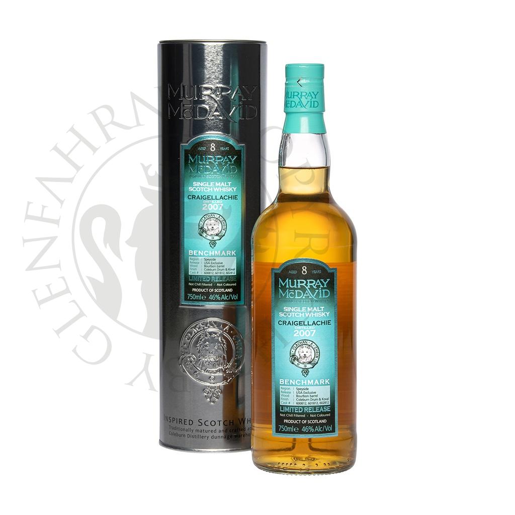 Craigellachie 2007 8y Casks#600812/601812/602812 USA Exclusive Benchmark Murray McDavid 75cl