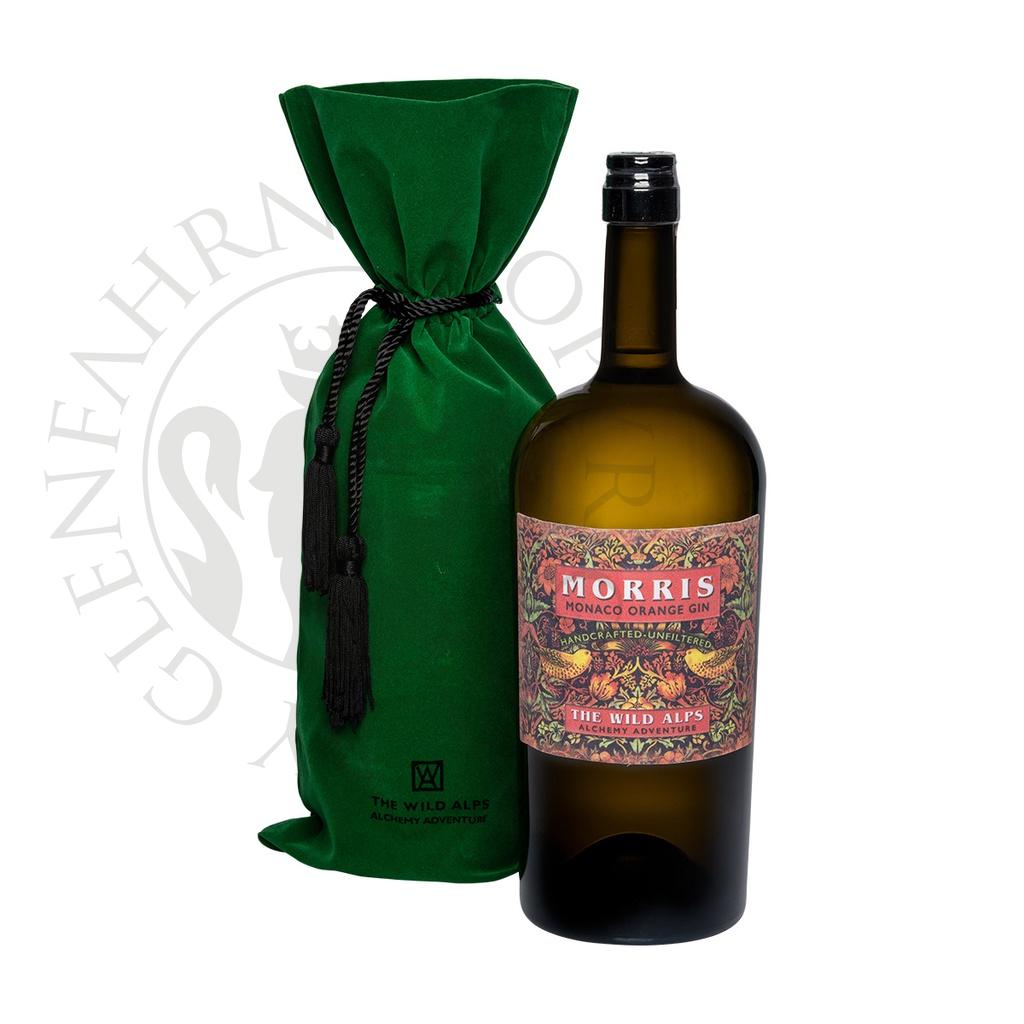 Morris Monaco Orange Gin Magnum in Velvet Sachet The Wild Alps 150cl
