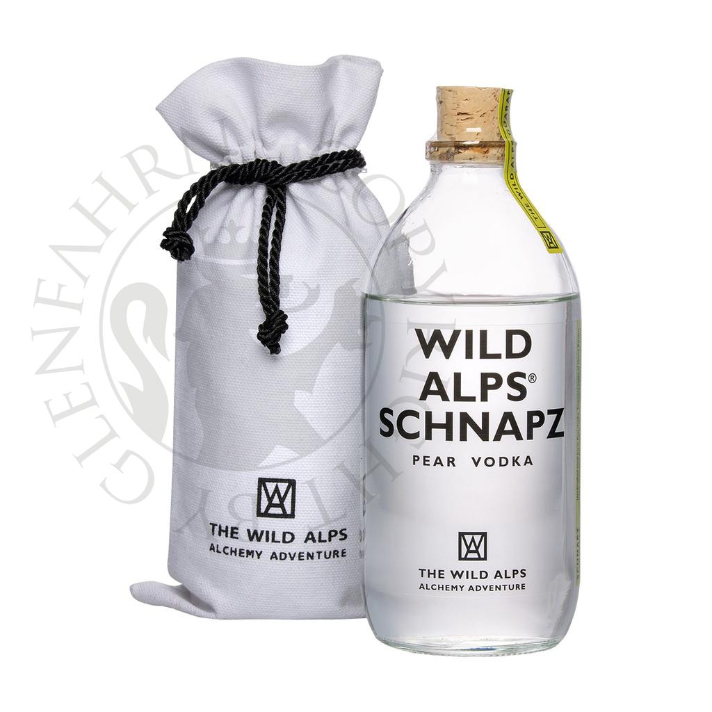 Wild Alps Schnapz Pear Vodka in Canvas Sachet 50cl