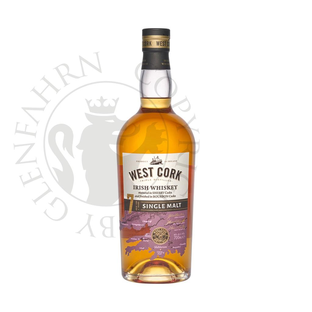 West Cork 7y Single Malt Irish Whiskey 70cl