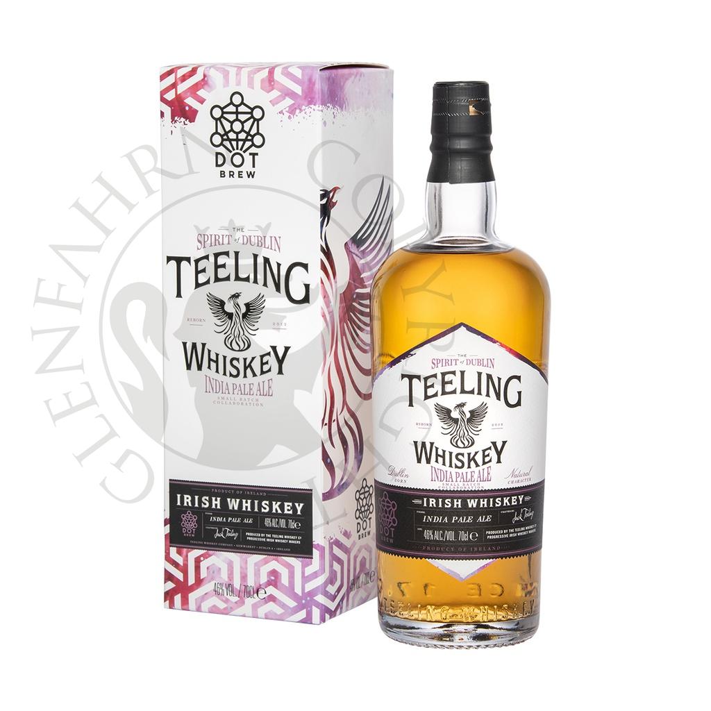 Teeling India Pale Ale Cask Dot Brew Small Batch Collaboration Blended Irish Whiskey 70cl
