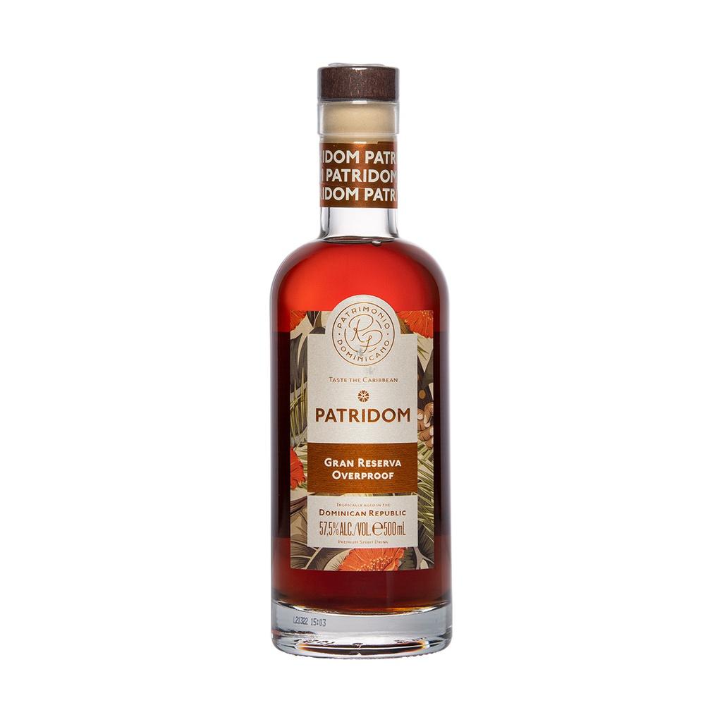 Patridom Gran Reserva Overproof Rum Based Premium Spirit Drink 50cl