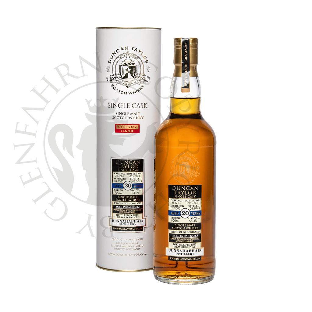 Bunnahabhain 2002 20y Cask#383214 Single Cask Duncan Taylor 70cl
