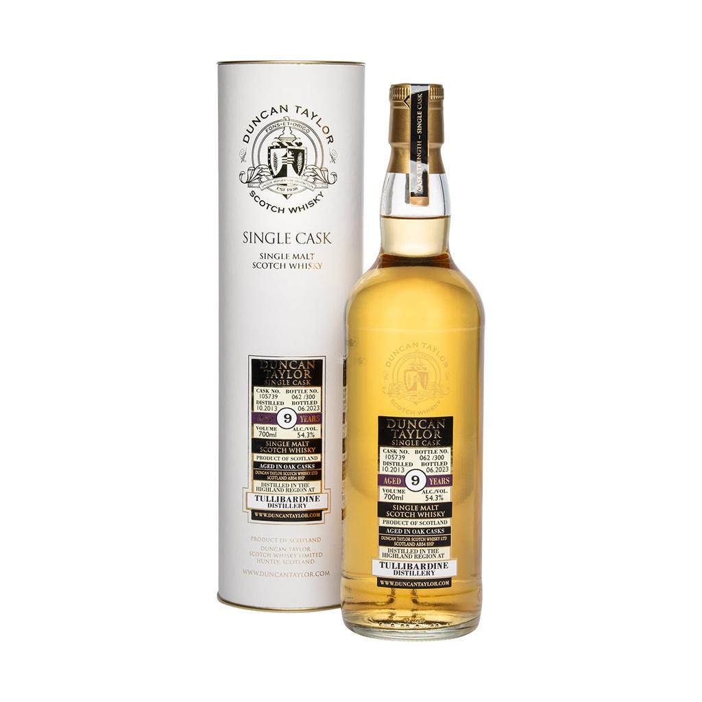 Tullibardine 2013 9y Cask#105739 Single Cask Duncan Taylor 70cl