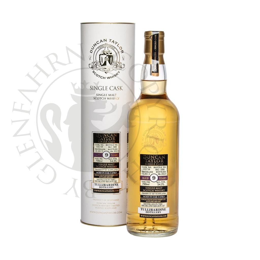 Tullibardine 2013 9y Cask#105739 Single Cask Duncan Taylor 70cl