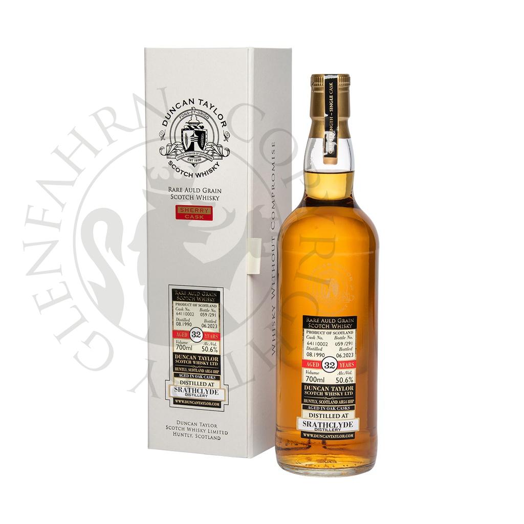 Strathclyde 1990 32y Cask#64110002 Rare Auld Grain Duncan Taylor 70cl