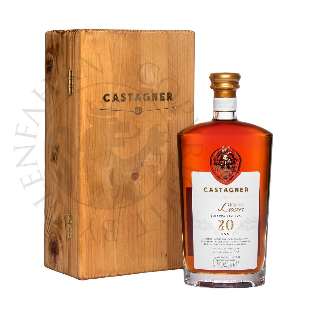 Castagner Fuoriclasse Leon 20 anni Barrique Grappa Riserva 70cl