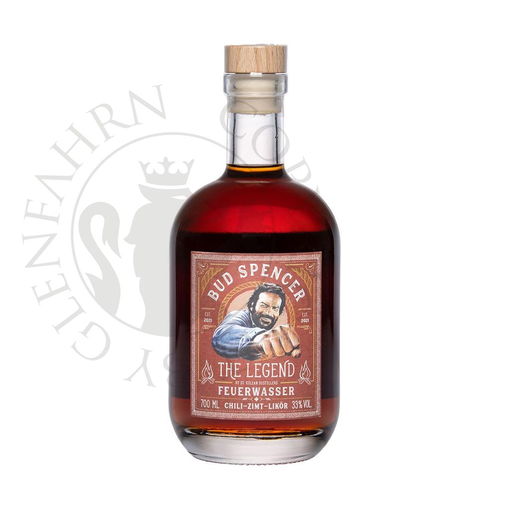 Bud Spencer The Legend Feuerwasser St.Kilian Chili Zimt Whisky Liqueur 20cl DEGU