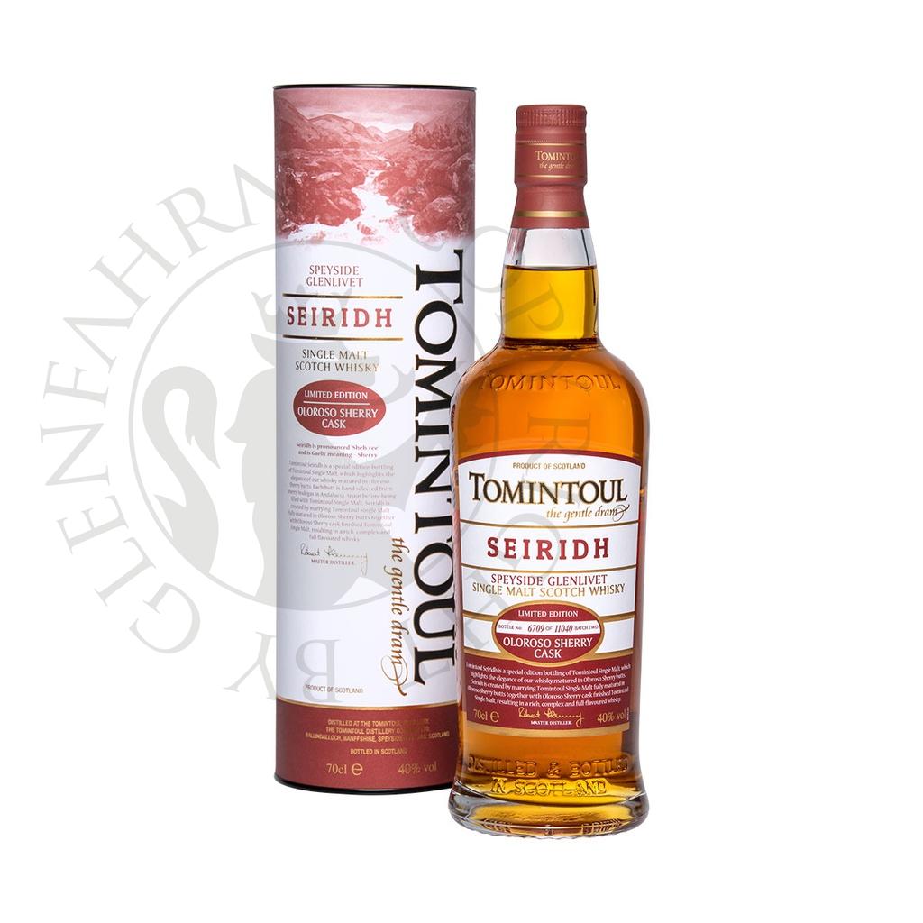 Tomintoul Seiridh Limited Edition Single Malt Scotch Whisky 20cl DEGU