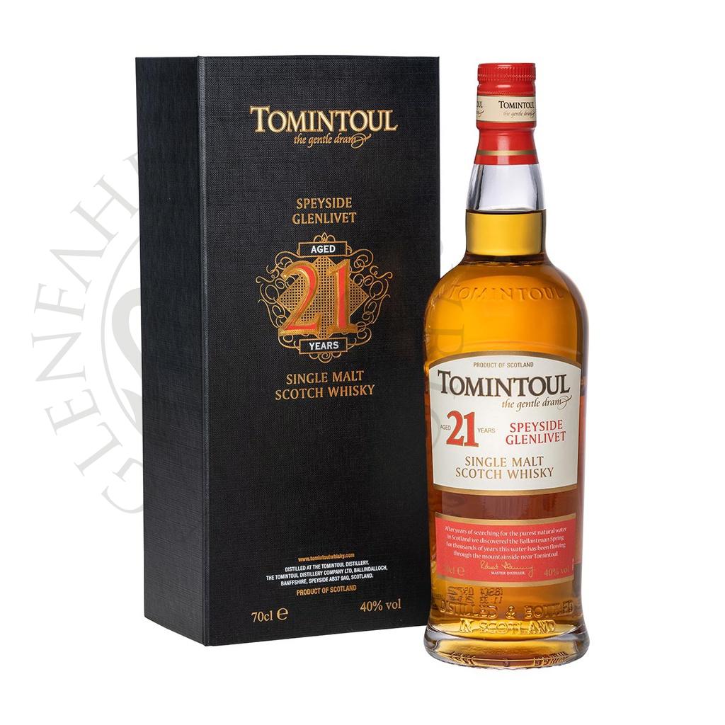 Tomintoul 21y Single Malt Scotch Whisky 20cl DEGU