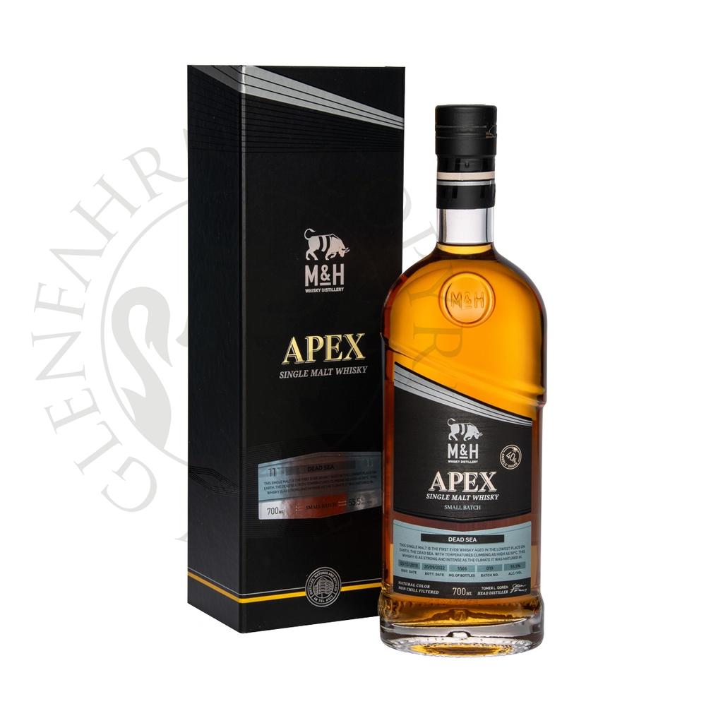 M&H Apex Dead Sea Single Malt Tel Avivian Whisky 70cl