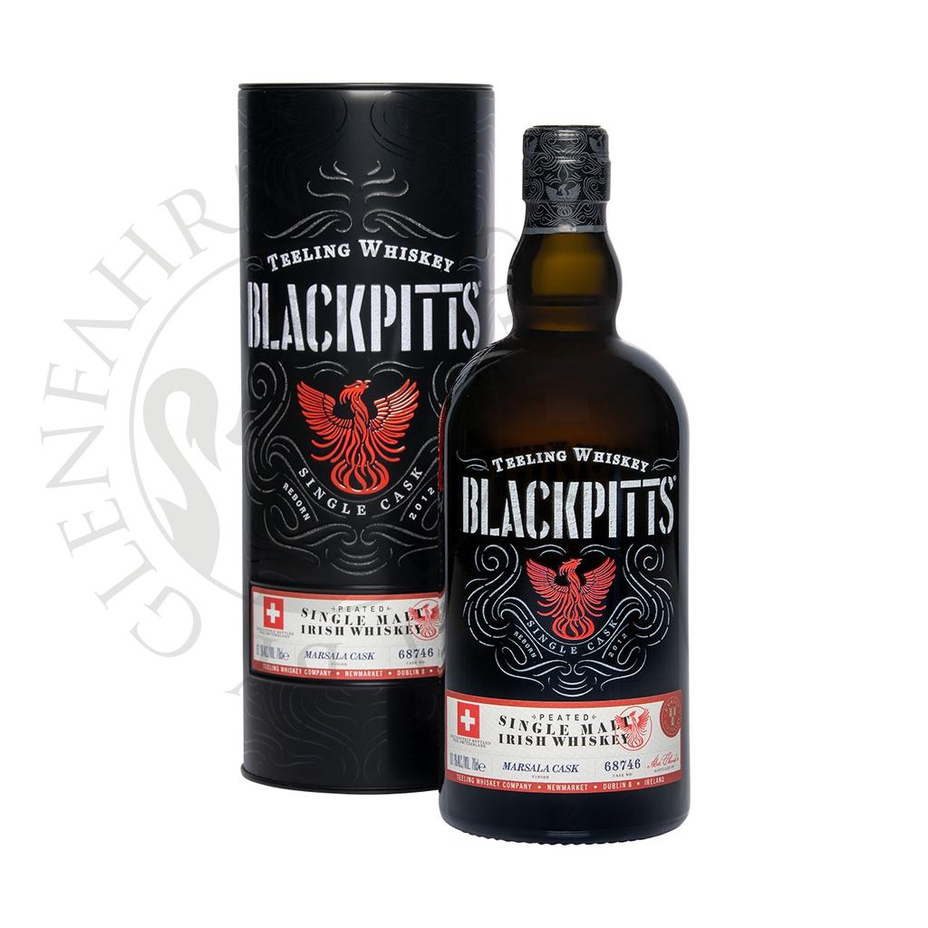 Teeling Blackpitts 2018 5y Marsala Cask #68746 Peated Single Malt Irish Whiskey 20cl DEGU