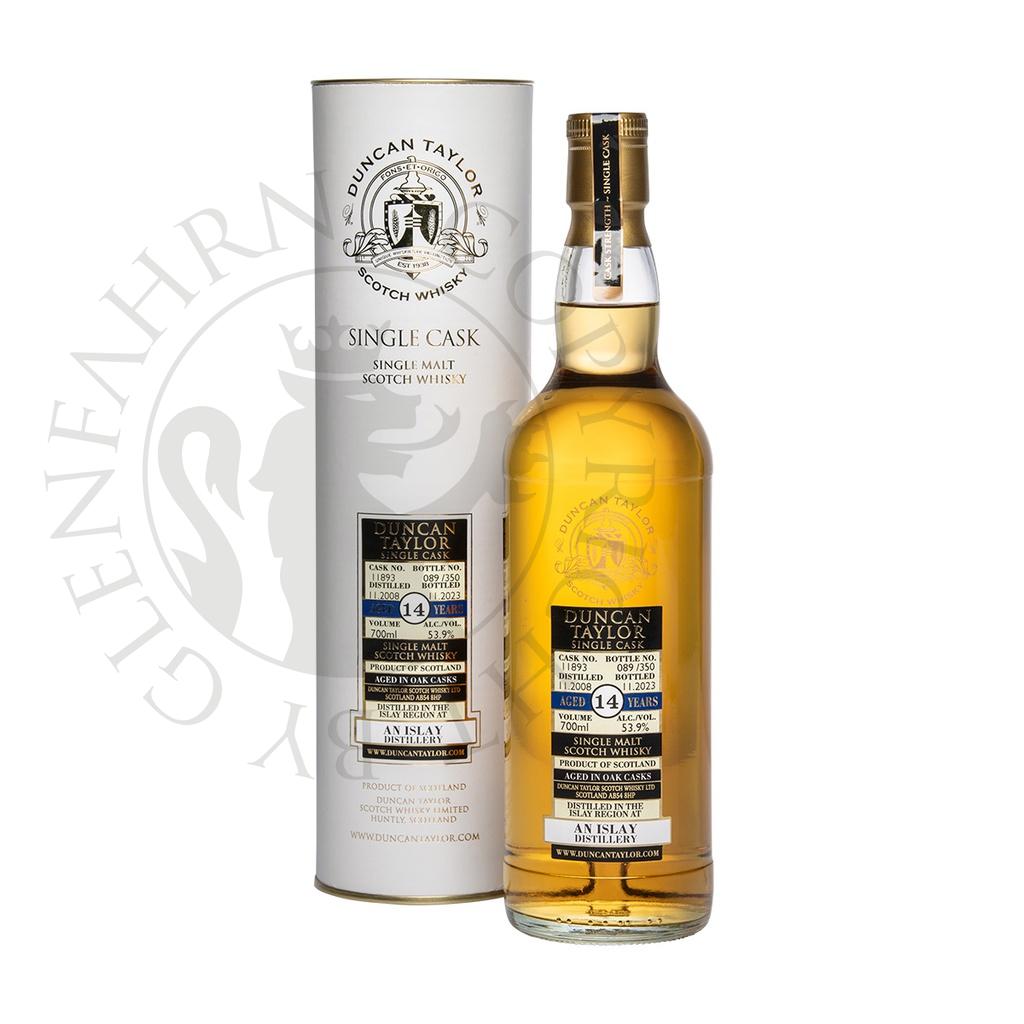 An Islay Distillery 2008 14y Cask#11893 Single Cask Duncan Taylor 20cl DEGU
