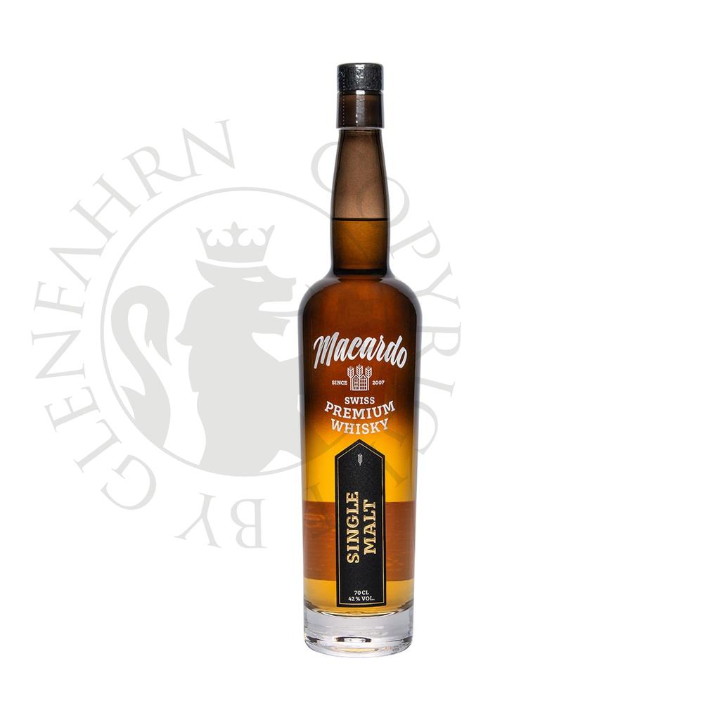 Macardo Single Malt Swiss Premium Whisky 70cl