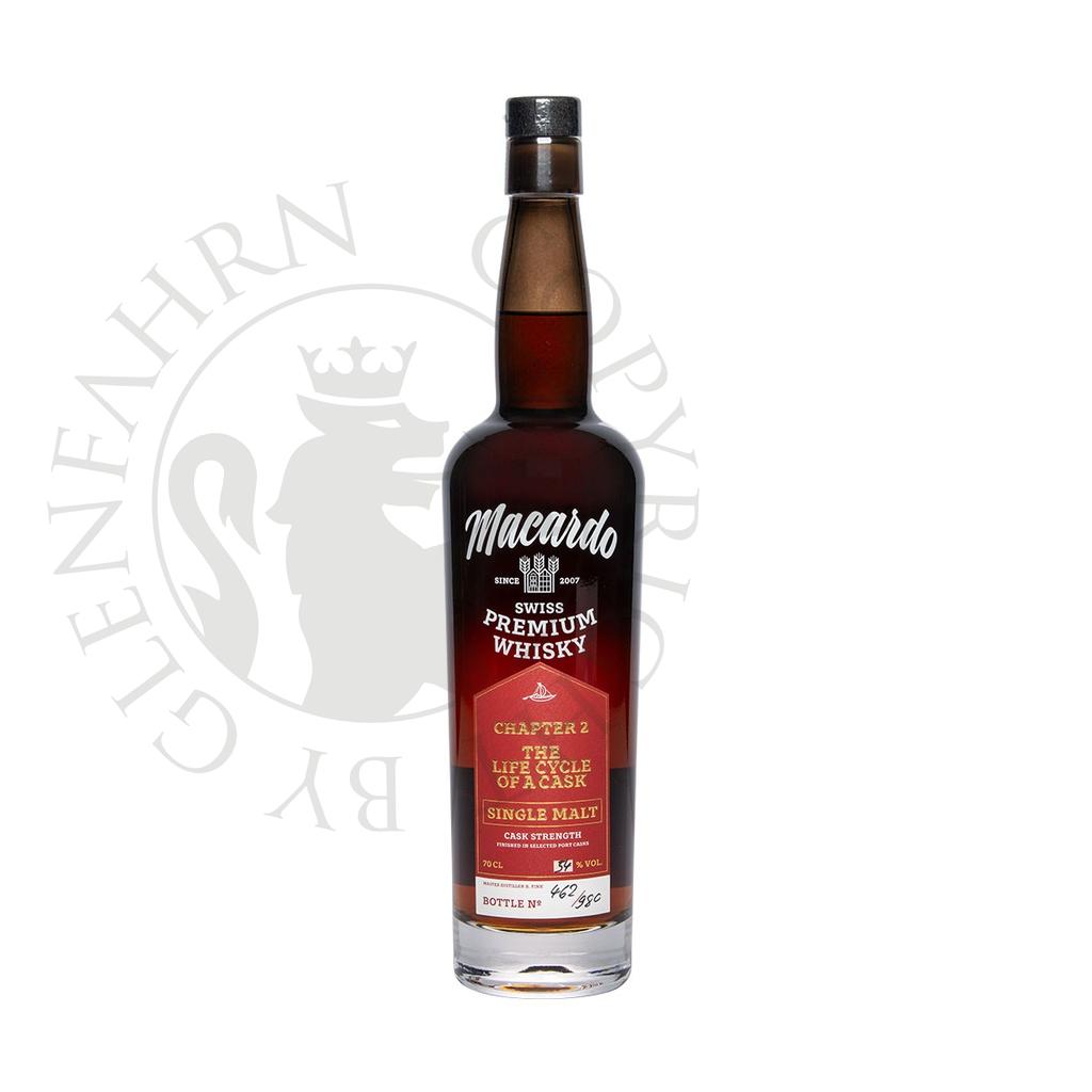 Macardo Chapter 2 The Life Cycle of a Cask Single Malt Swiss Premium Whisky 70cl
