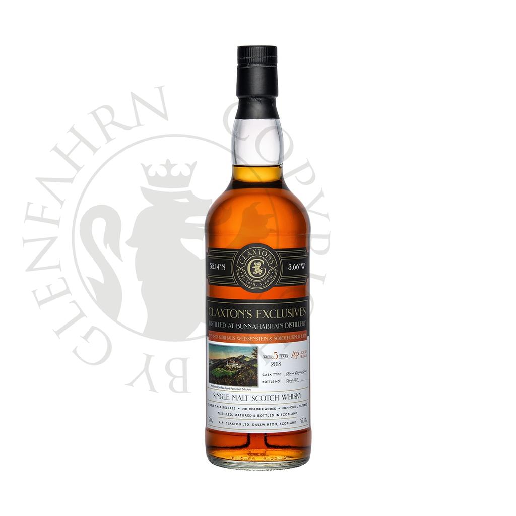 Bunnahabhain 2018 5y HSP Edition No.5 Weissenstein Claxton's Single Malt Scotch Whisky 20cl DEGU