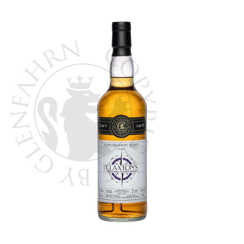 Mannochmore 2016 7y Exploration Series Claxton's Single Malt Scotch Whisky 20cl DEGU