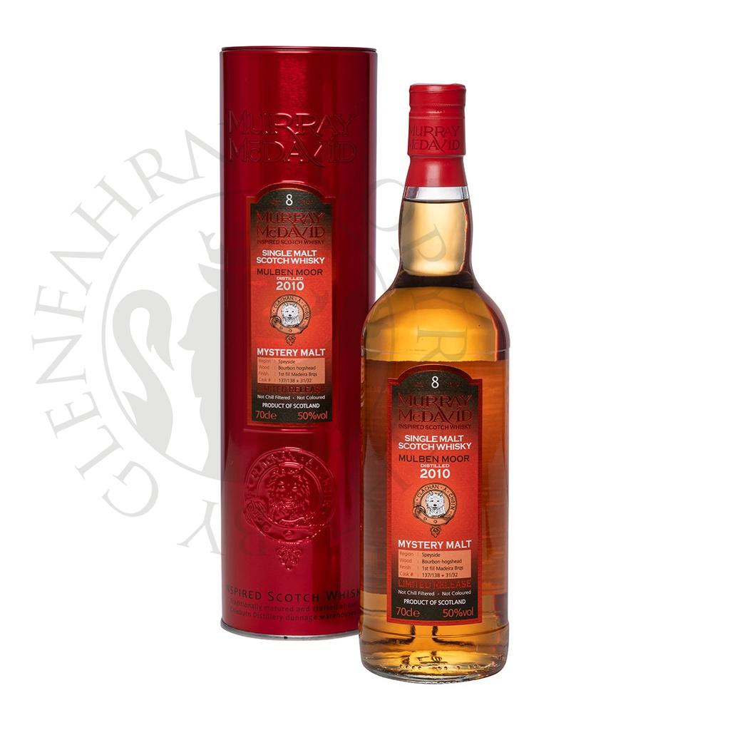 Mulben Moor 2010 8y Casks#137/138,31/32 Mystery Malt Murray McDavid 20cl DEGU