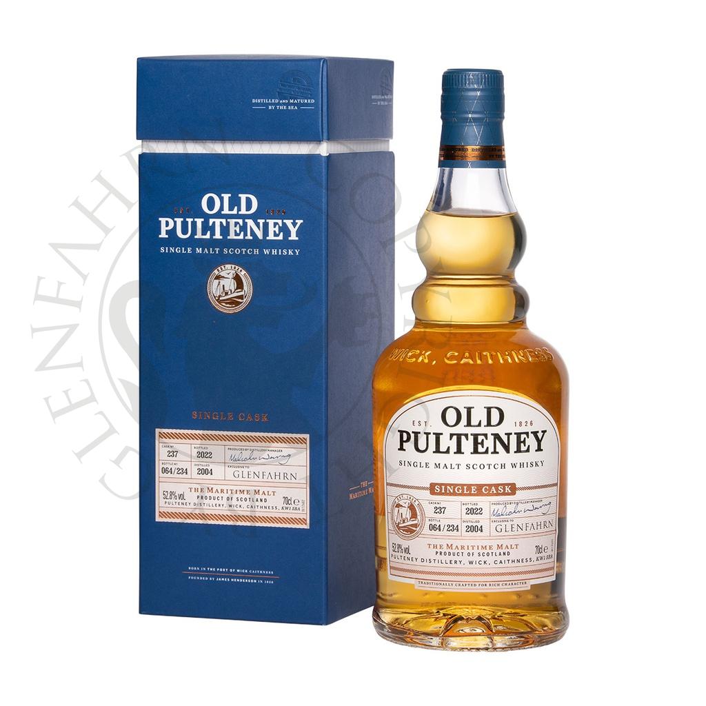 Old Pulteney 2004 bot.2022 Cask#237 bot. for Glen Fahrn Single Malt Scotch Whisky 20cl DEGU