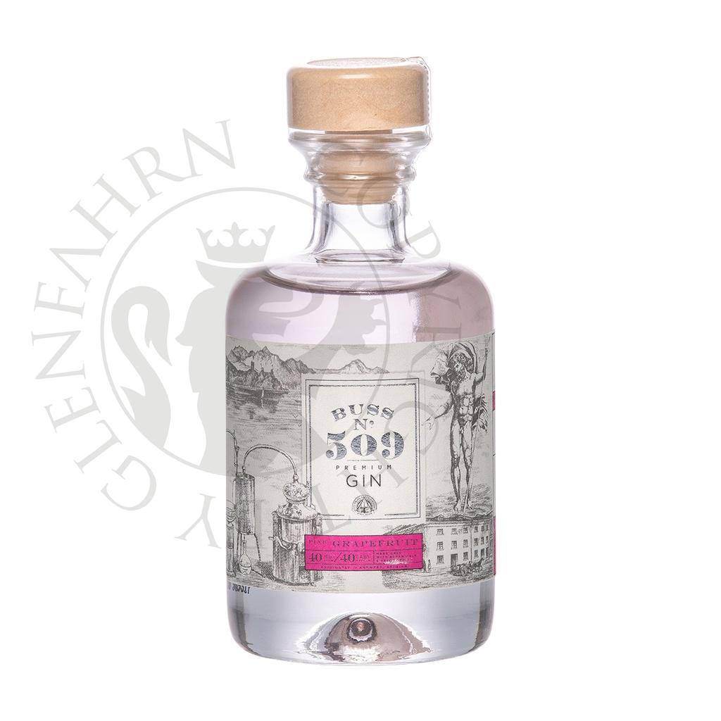 Buss No.509 Pink Grapefruit Gin Author Collection Miniature 4cl