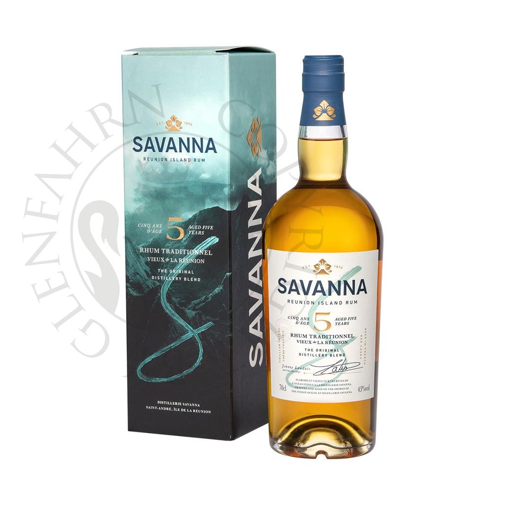 Savanna 5 ans Rhum Traditionnel Vieux 20cl DEGU