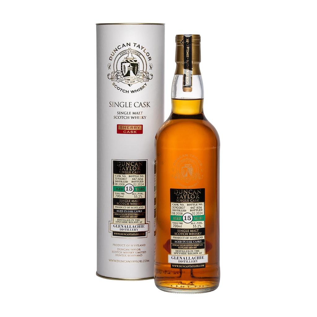 Glenallachie 2008 15y Cask#30900807 Single Cask Duncan Taylor 70cl