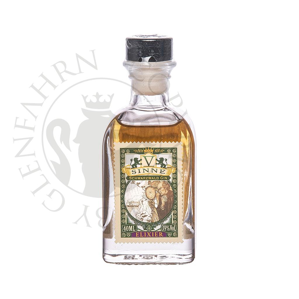 V-Sinne Gin Elixier Miniature Schwarzwald Gin 4cl