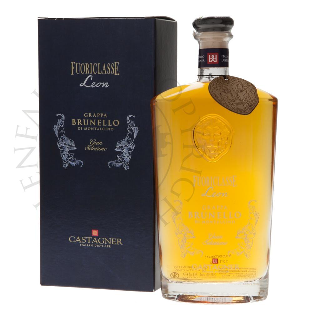 Castagner Fuoriclasse Leon Brunello Grappa Riserva di Brunello di Montalcino 20cl DEGU
