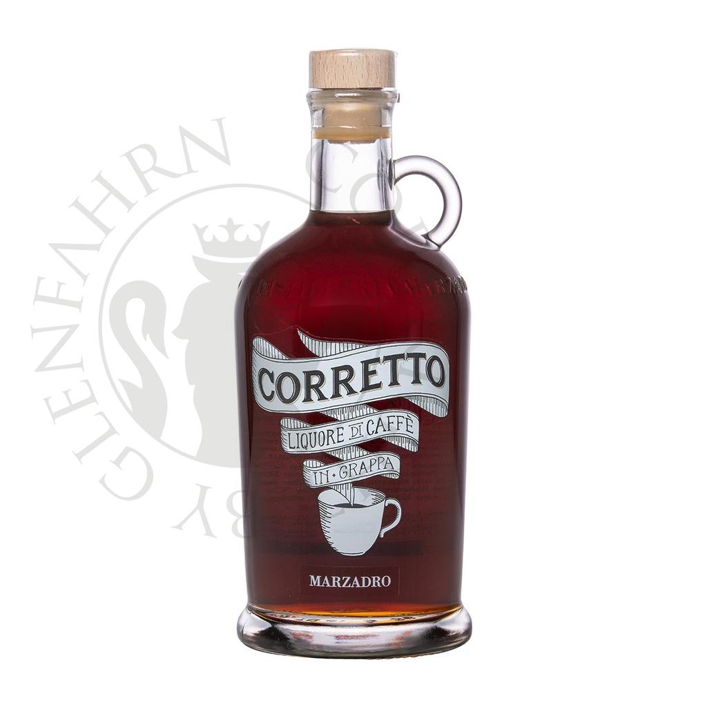 Marzadro Corretto Liquore di Caffe Kaffeelikör auf Grappa-Basis 20cl DEGU