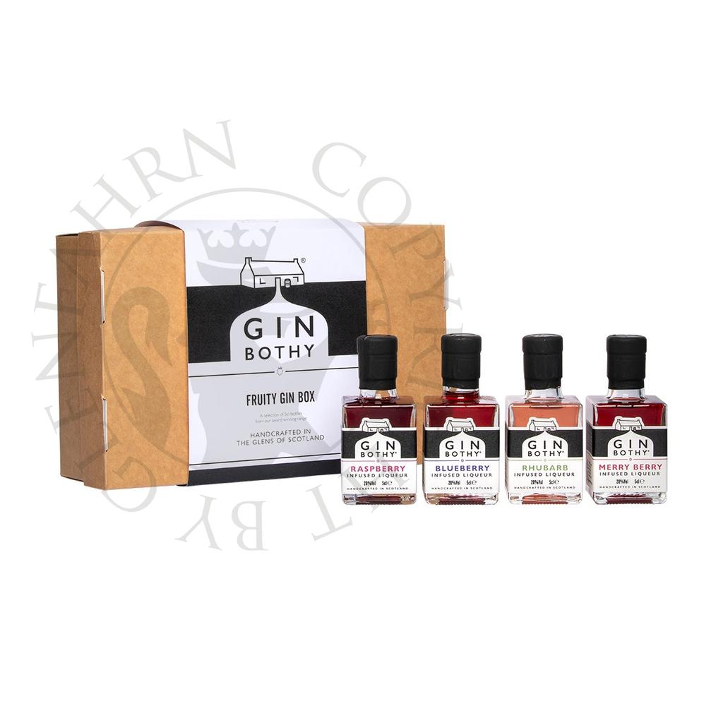 Gin Bothy Fruity Gin Miniature Box 4x5cl
