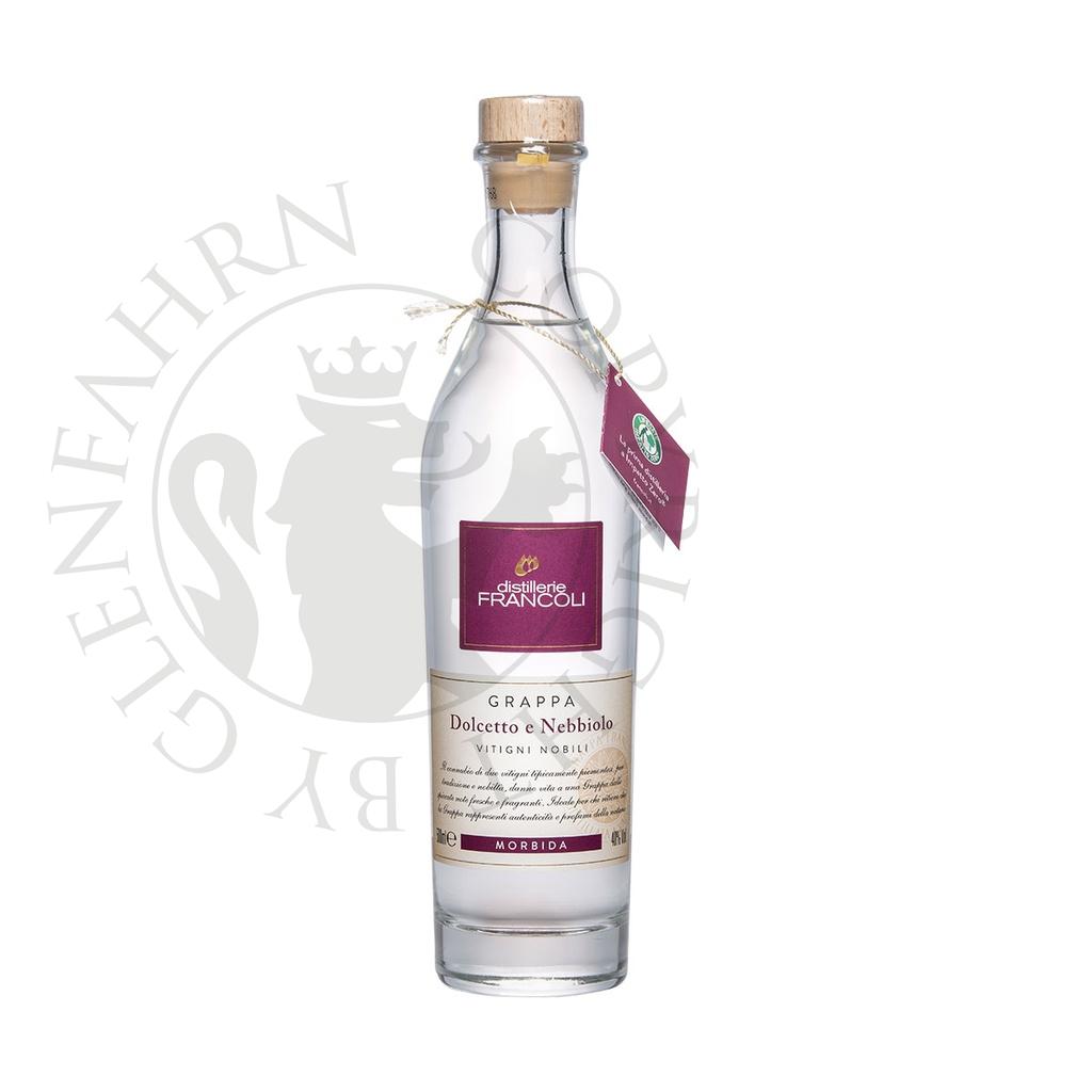 Francoli Grappa Giovane di Dolcetto e Nebbiolo 20cl DEGU