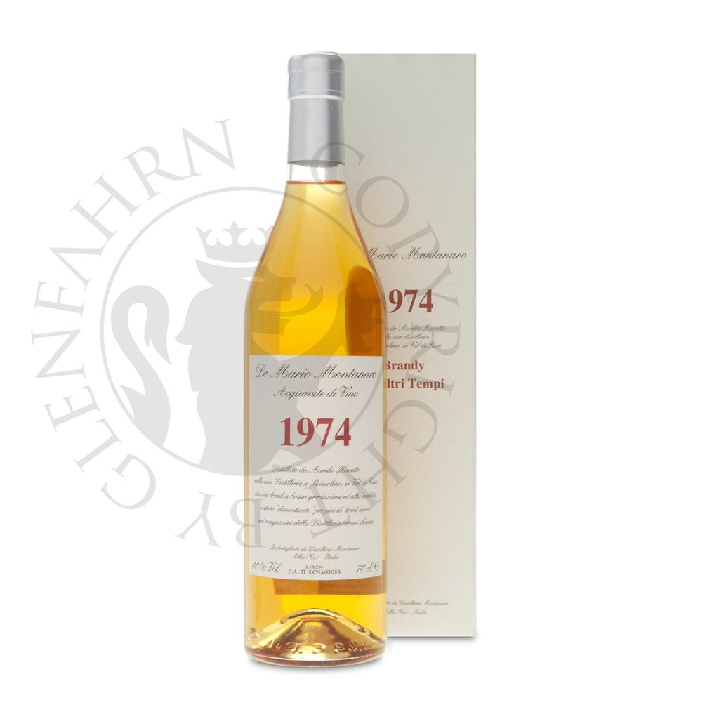 Montanaro 1974 Acquavite di Vino Brandy di Altri Tempi 20cl DEGU