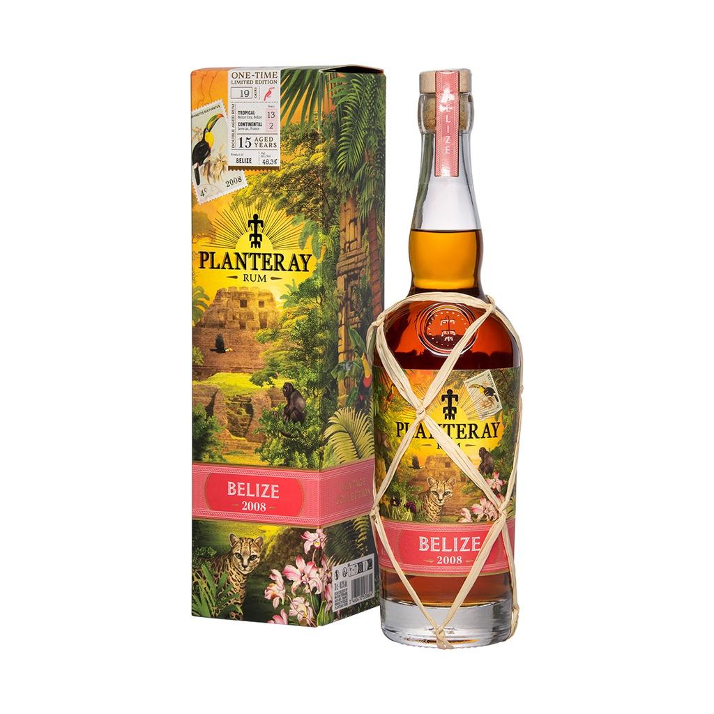 Belize 2008 15y Limited Edition Planteray Rum 70cl