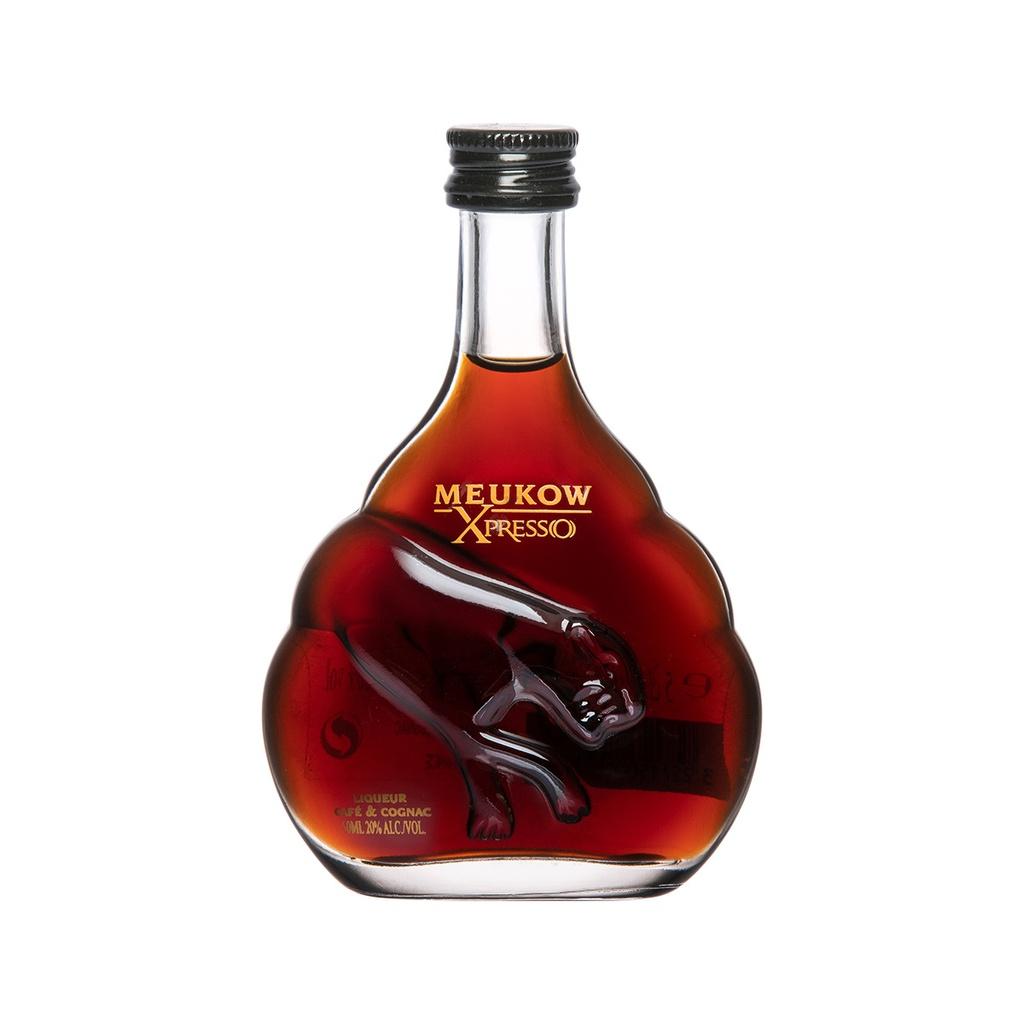 Meukow XPresso Miniature Kaffeeliqueur auf Cognac-Basis 5cl