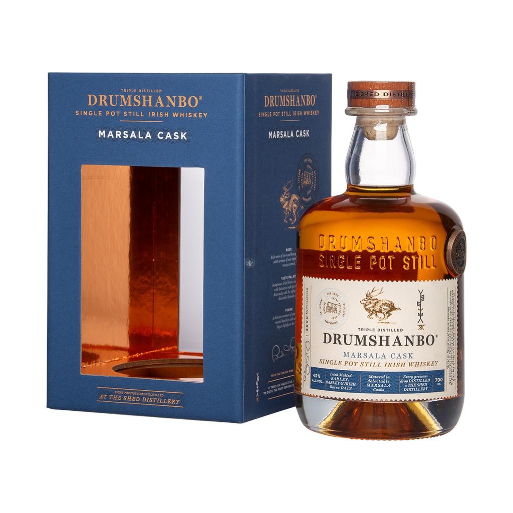 Drumshanbo Marsala Cask Single Pot Still Irish Whiskey 70cl