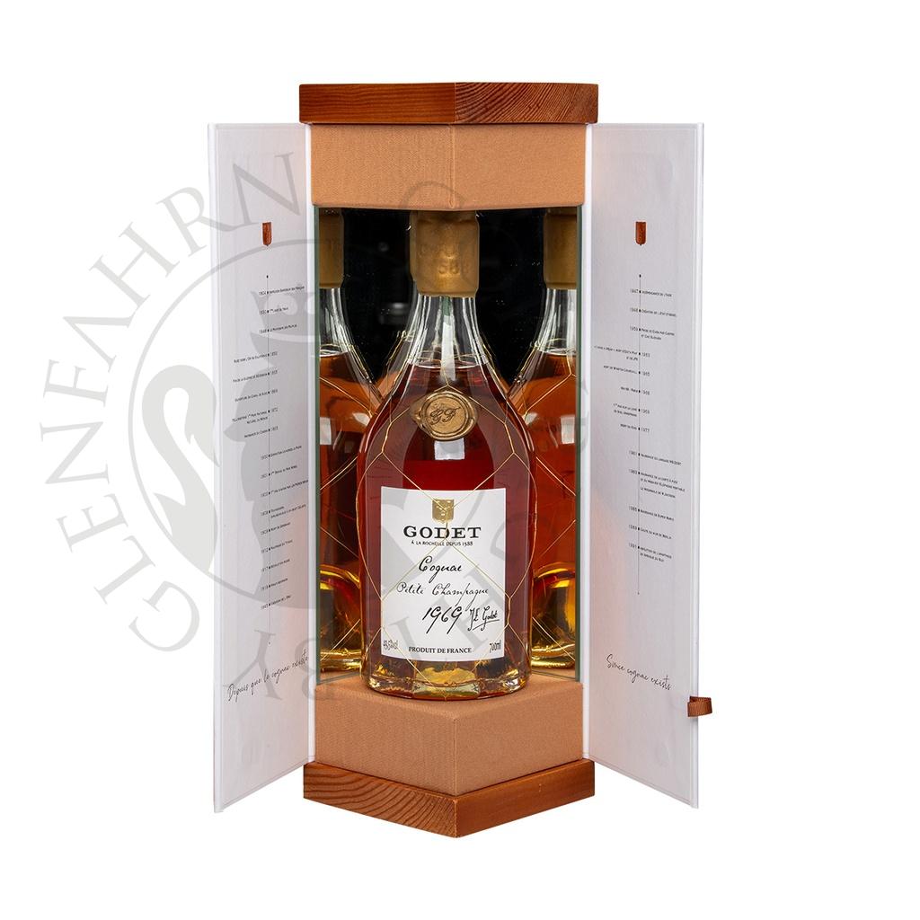 Godet 1969 Petite Champagne Cognac Millesime 70cl