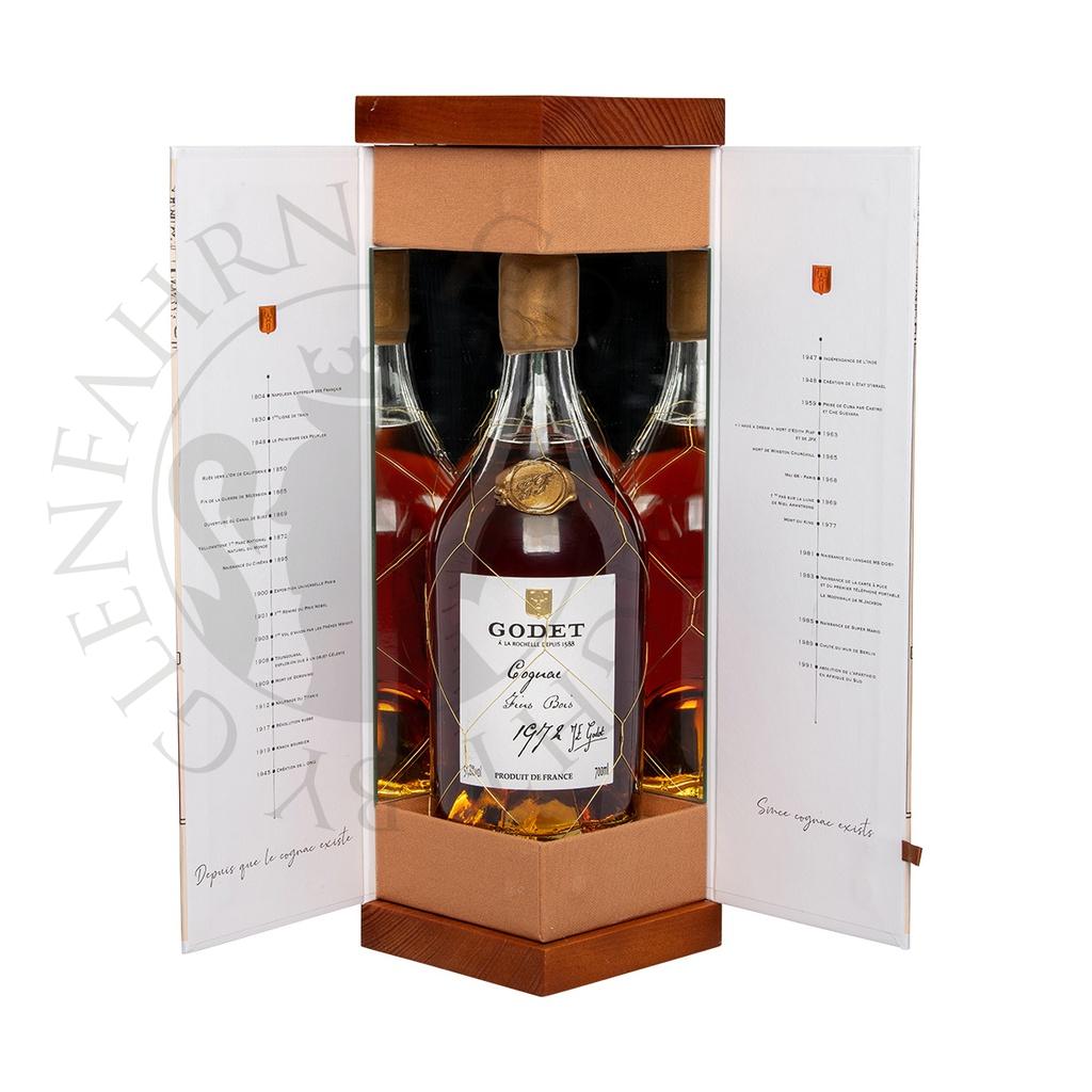 Godet 1972 Fins Bois Cognac Millesime 20cl DEGU