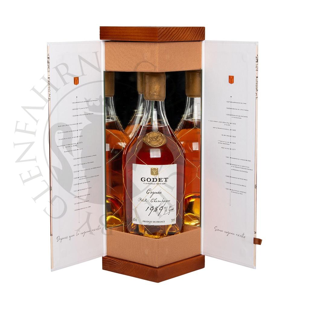 Godet 1989 Petite Champagne Cognac Millesime 20cl DEGU