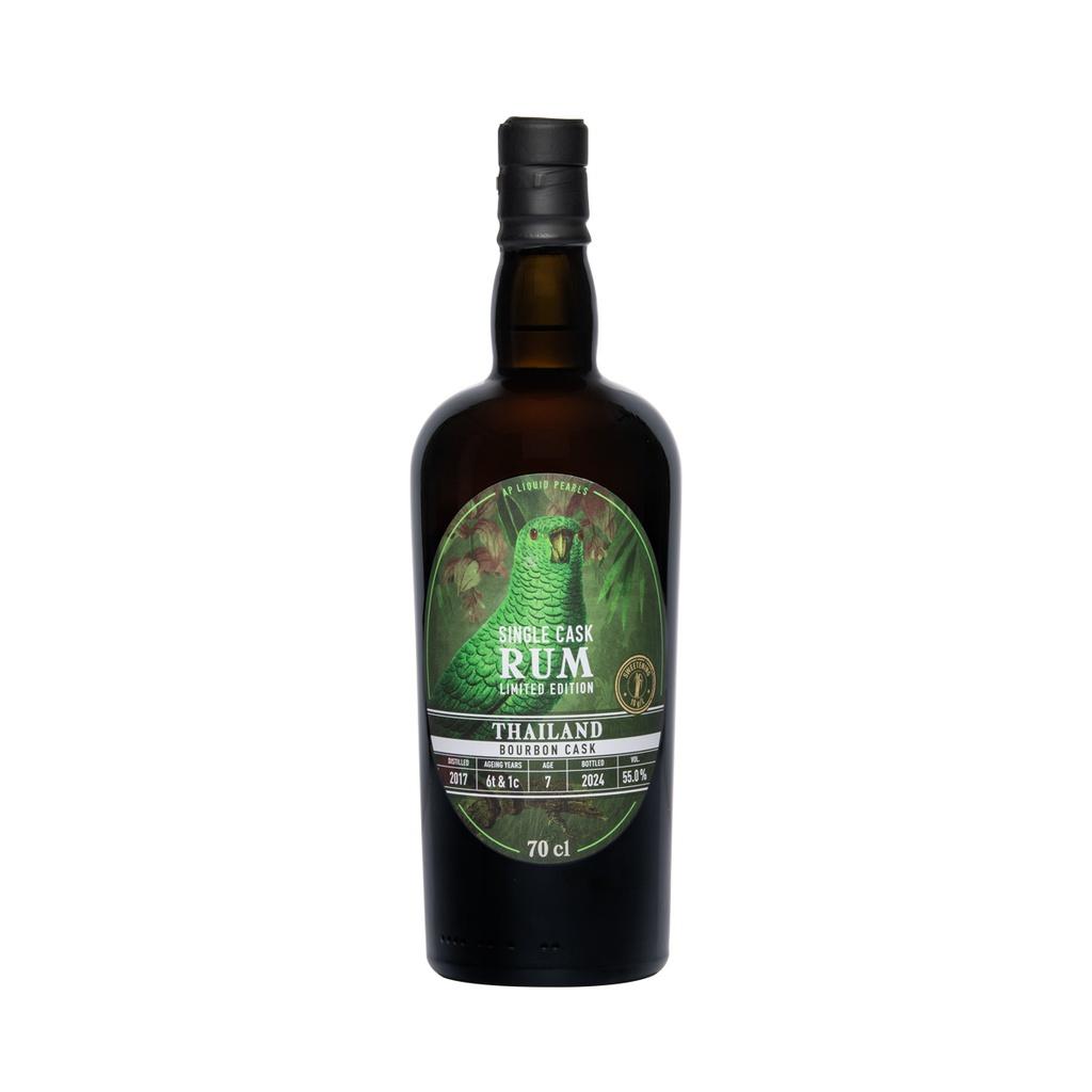 Thailand 2017 7y Cask#16 Austral Parakeet The Parrots Single Cask Rum 70cl