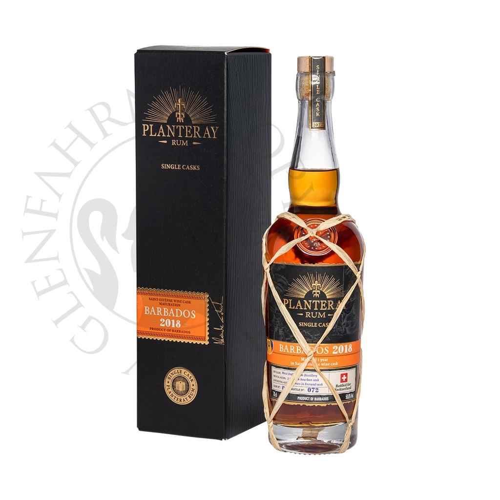 Barbados 2018 6y Cask#6 Saint-Estèphe Wine Cask Finish Planteray Rum 70cl